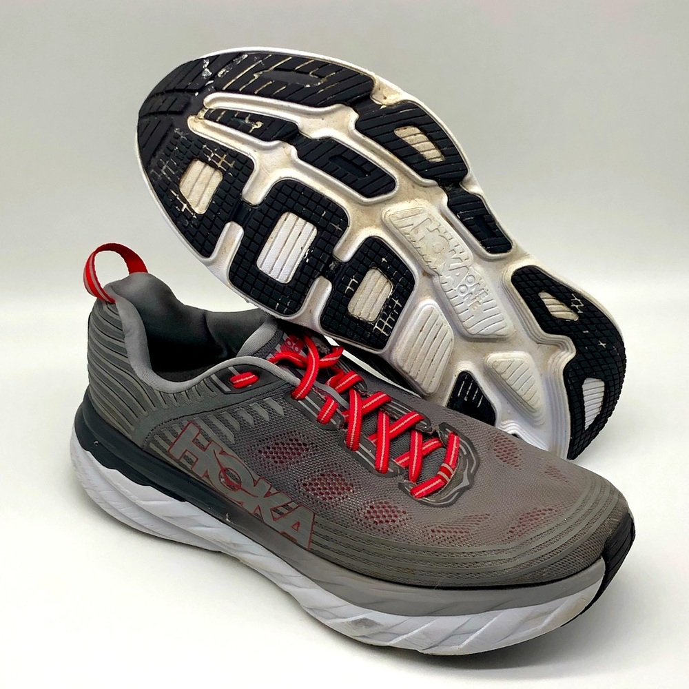 Hoka One One M Bondi 6 Wide Athletic Running Shoes